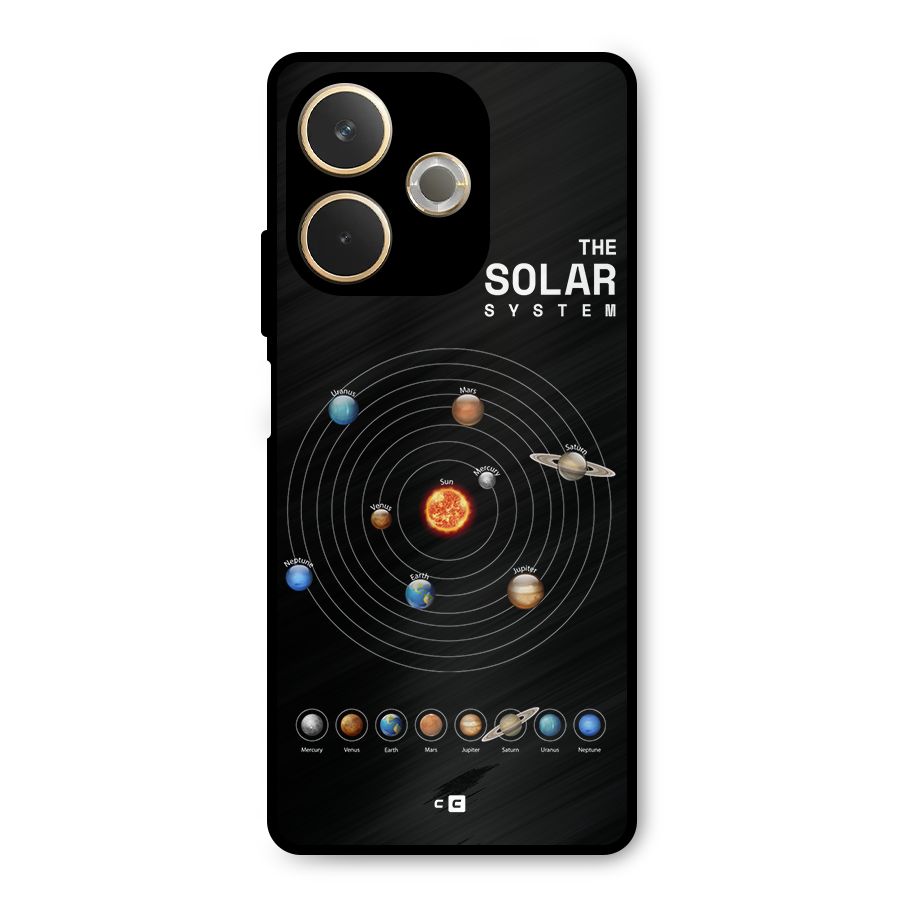 The Solar System Metal Back Case for Oppo A5 Pro