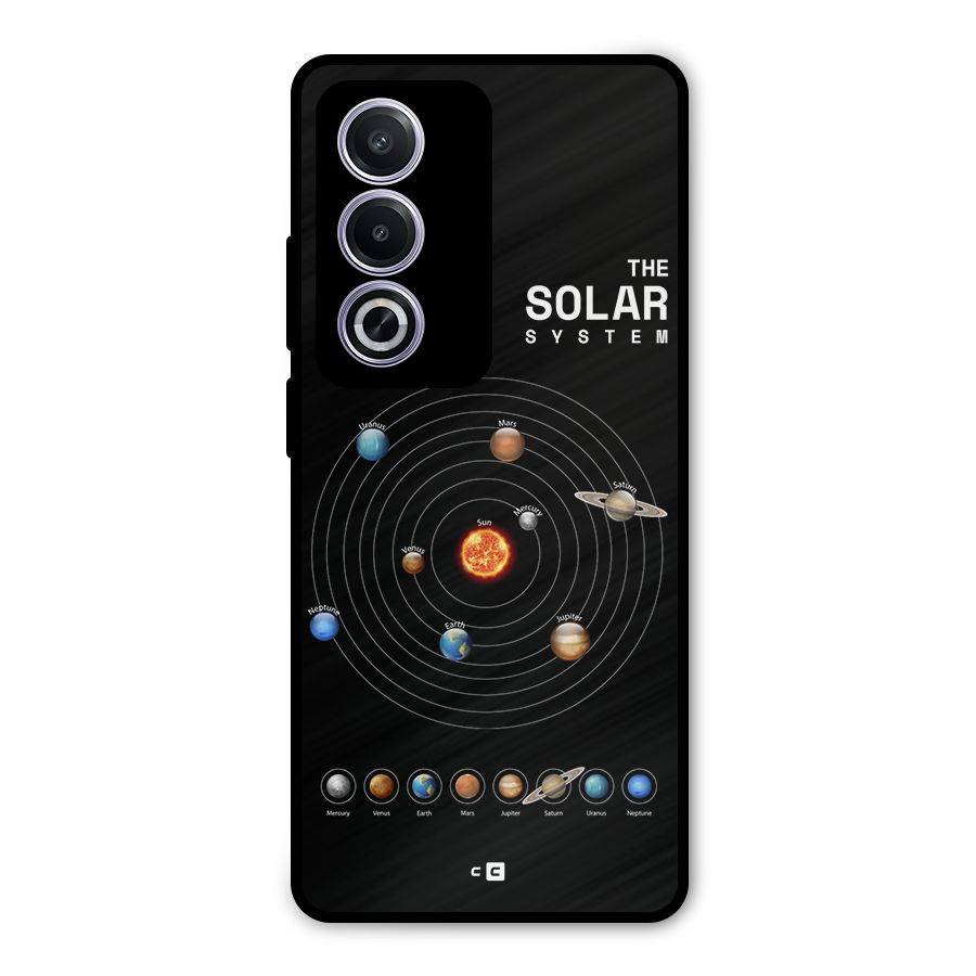 The Solar System Metal Back Case for Oppo K12x
