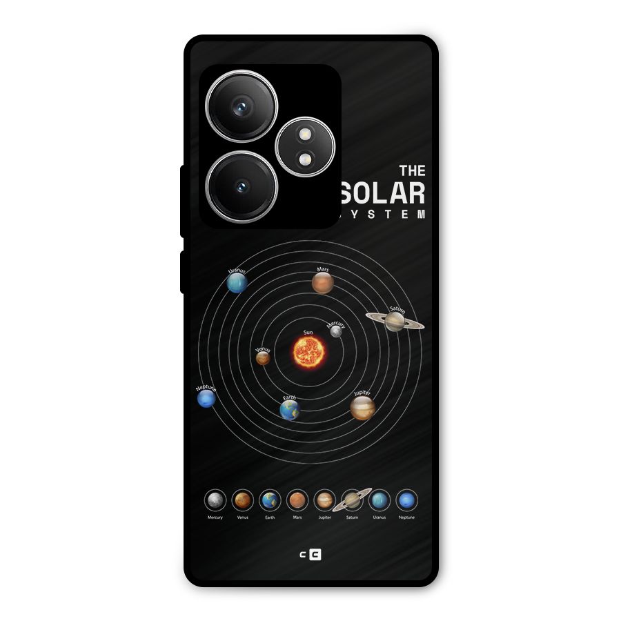 The Solar System Metal Back Case for Realme GT 6T