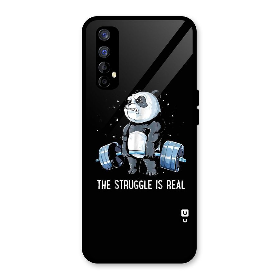 The Struggle is Real Glass Back Case for Realme 7