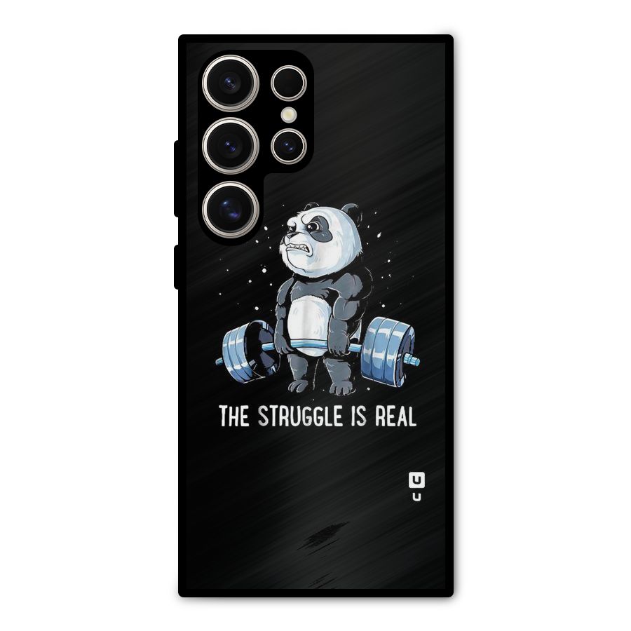 The Struggle is Real Metal Back Case for Galaxy S24 Ultra
