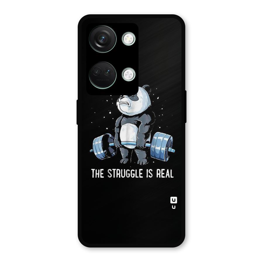 The Struggle is Real Metal Back Case for OnePlus Nord 3