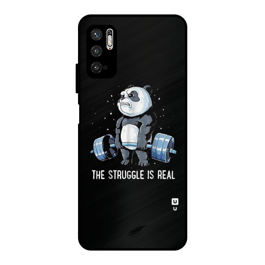 The Struggle is Real Metal Back Case for Poco M3 Pro 5G