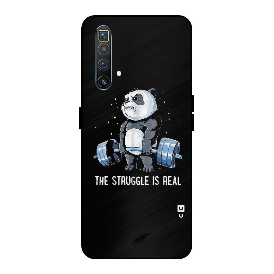 The Struggle is Real Metal Back Case for Realme X3 SuperZoom