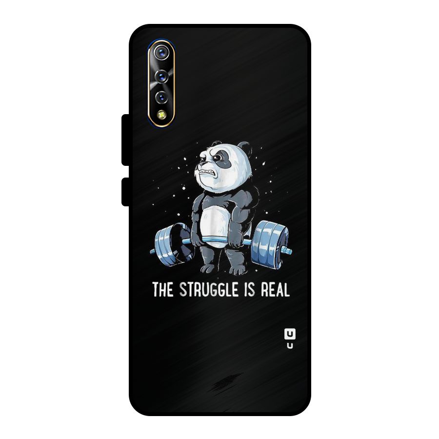 The Struggle is Real Metal Back Case for Vivo S1