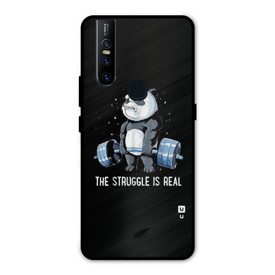 The Struggle is Real Metal Back Case for Vivo V15
