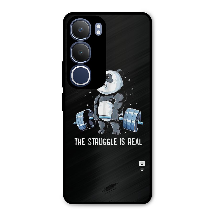 The Struggle is Real Metal Back Case for Vivo Y29