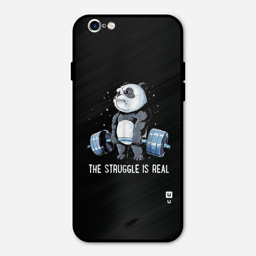The Struggle is Real Metal Back Case for iPhone 6 6s