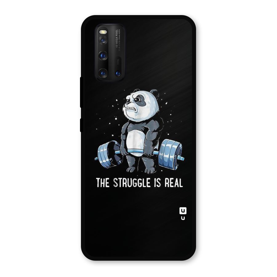 The Struggle is Real Metal Back Case for iQOO 3