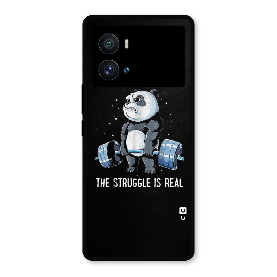The Struggle is Real Metal Back Case for iQOO 9 Pro