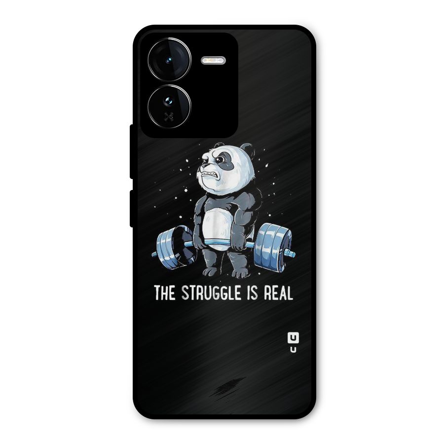 The Struggle is Real Metal Back Case for iQOO Z9