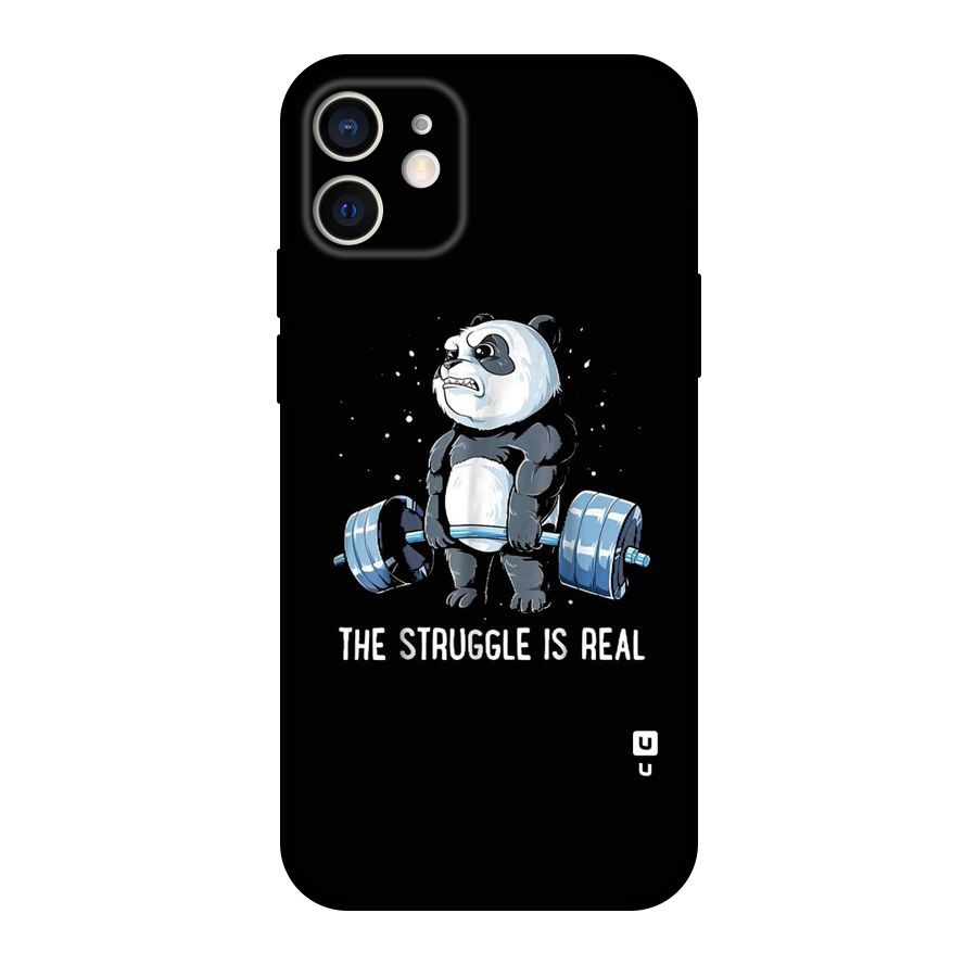 The Struggle is Real Original Polycarbonate Back Case for iPhone 12