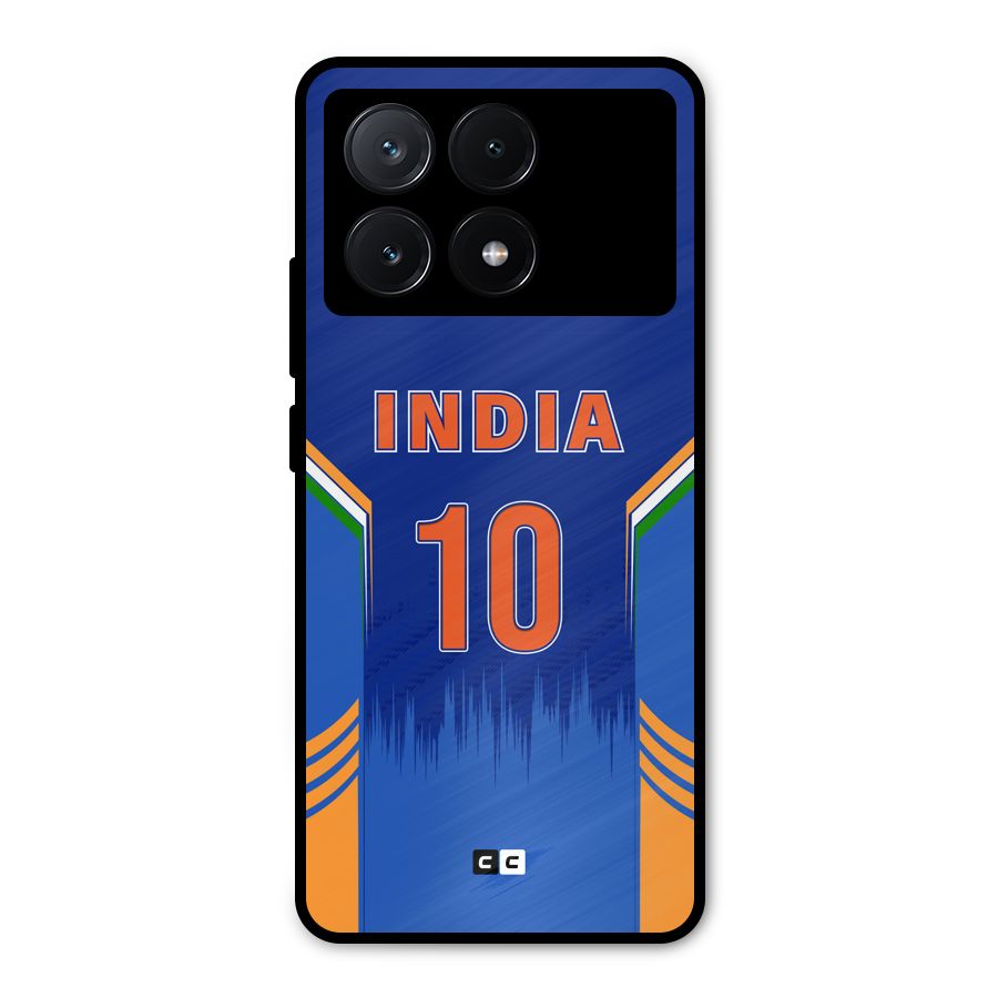 The Ten Tee Metal Back Case for Poco X6 Pro