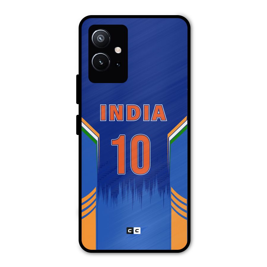 The Ten Tee Metal Back Case for Vivo Y75 5G