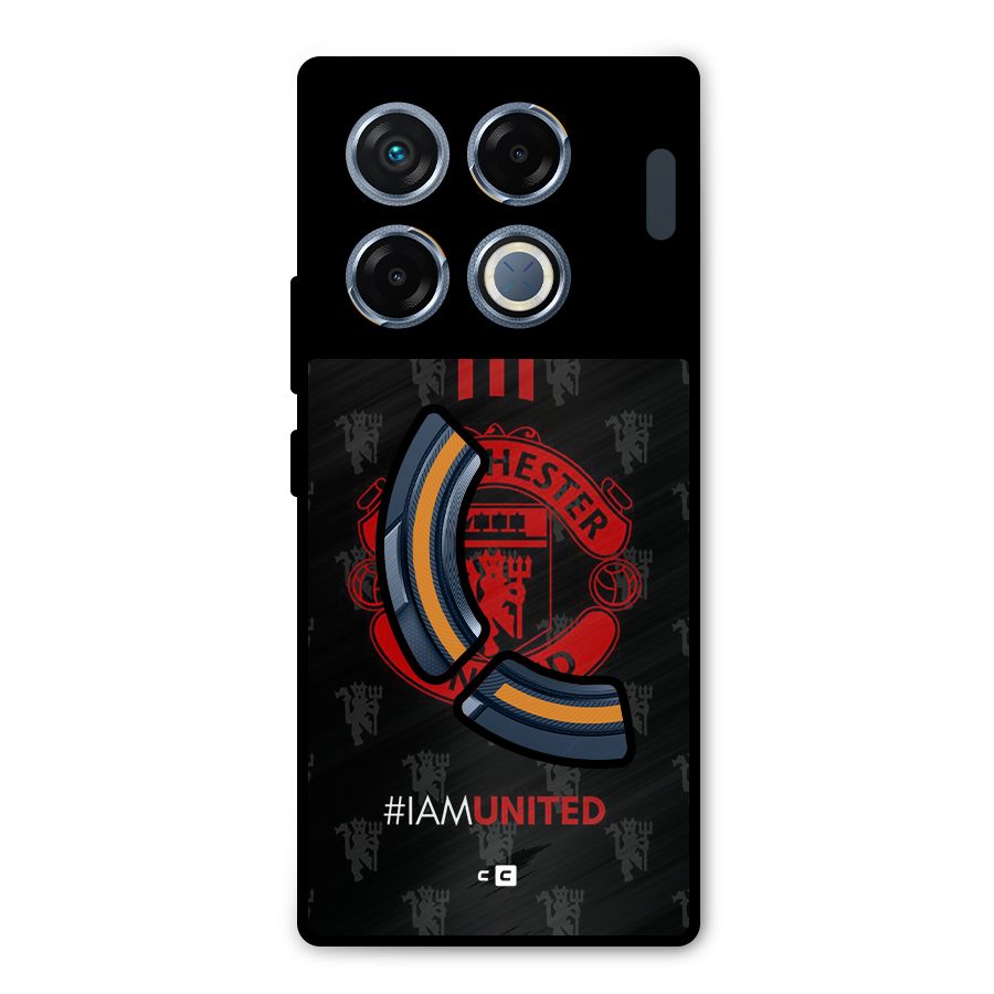 The United Spirit Metal Back Case for Infinix GT 20 Pro