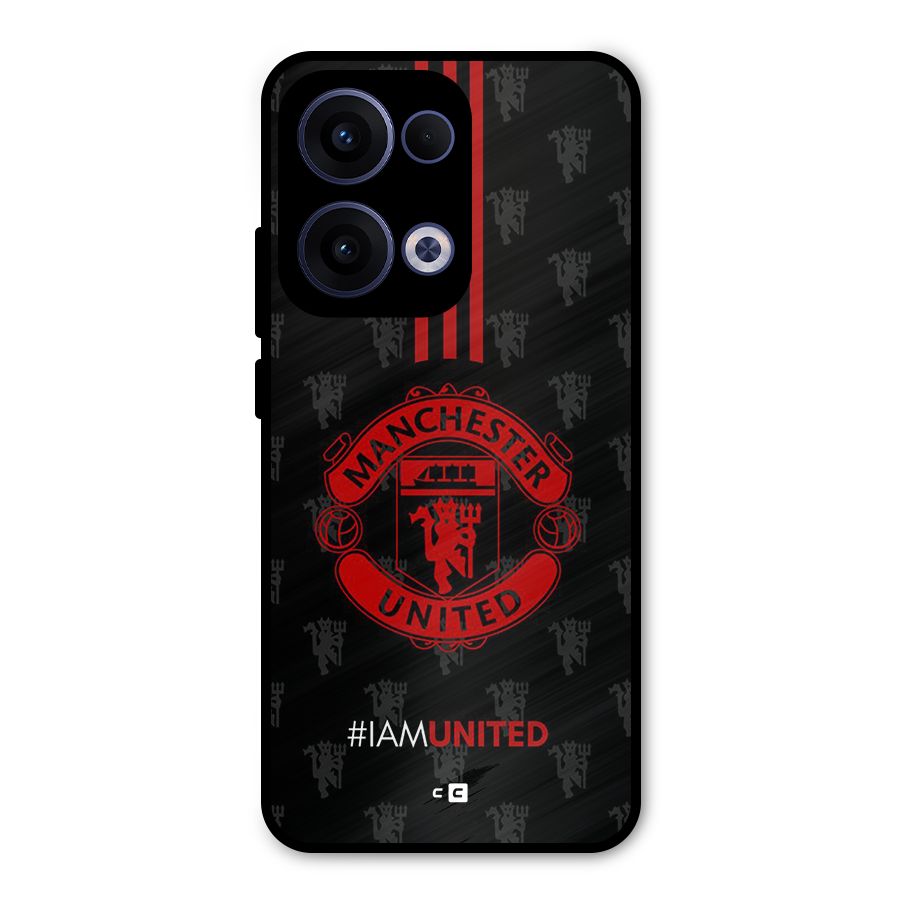 The United Spirit Metal Back Case for Oppo Reno13