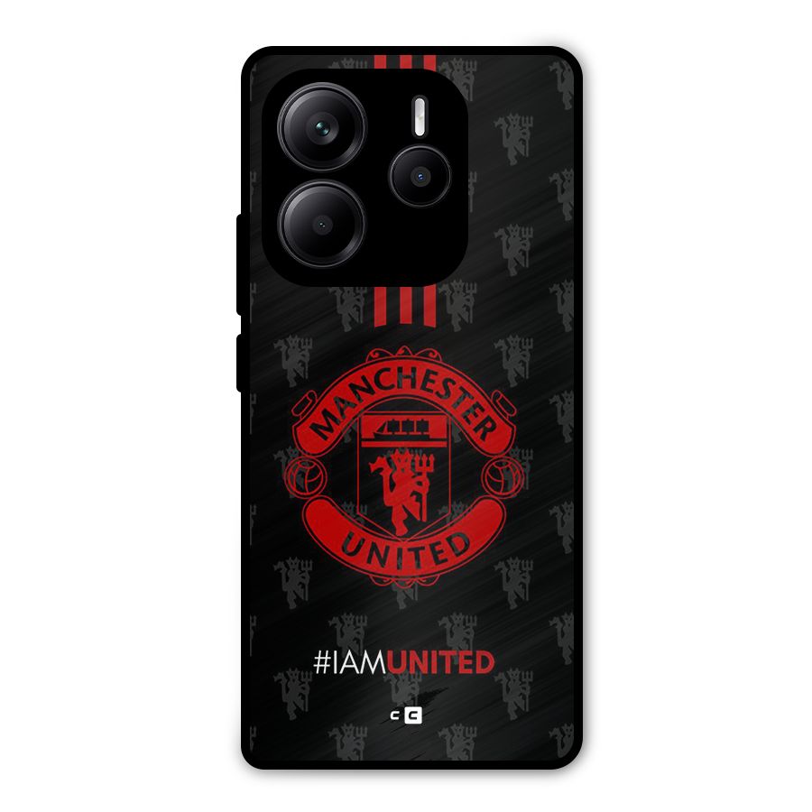 The United Spirit Metal Back Case for Redmi Note 14 5G