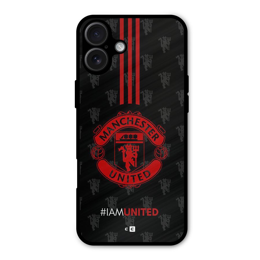 The United Spirit Metal Back Case for iPhone 16 Plus