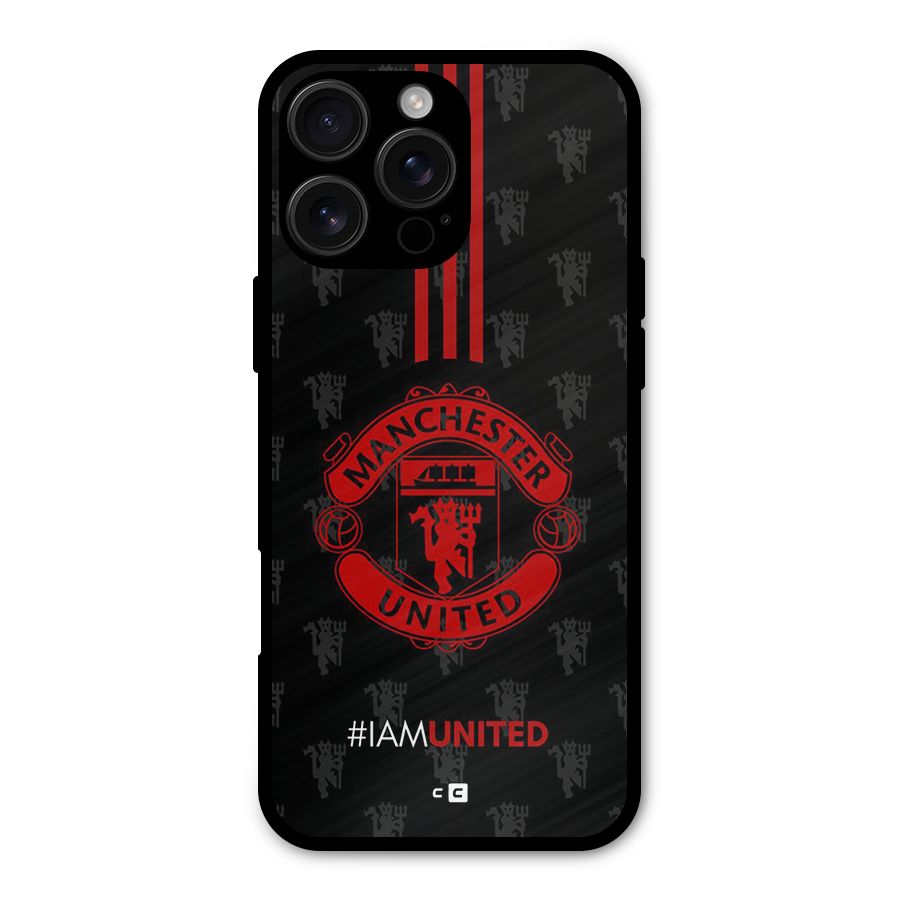 The United Spirit Metal Back Case for iPhone 16 Pro Max