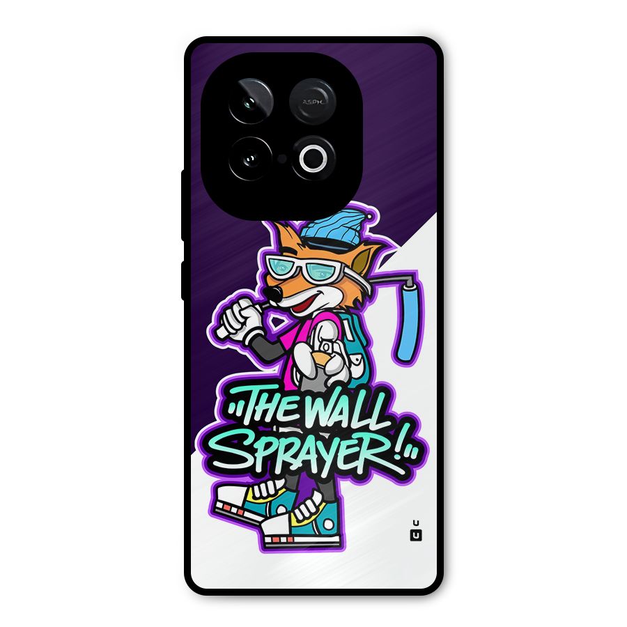 The Wall Sprayer Metal Back Case for iQOO Neo 10