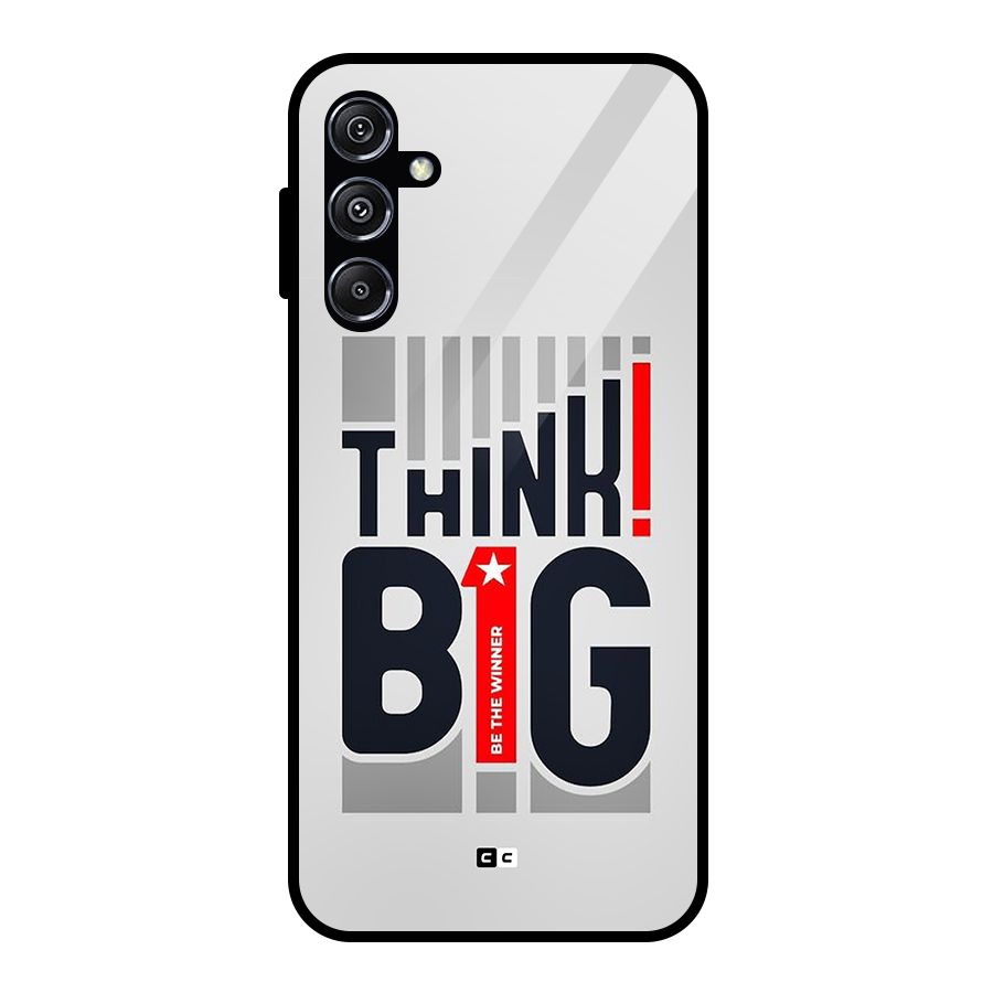 Think Big Glass Back Case for Galaxy M34 5G