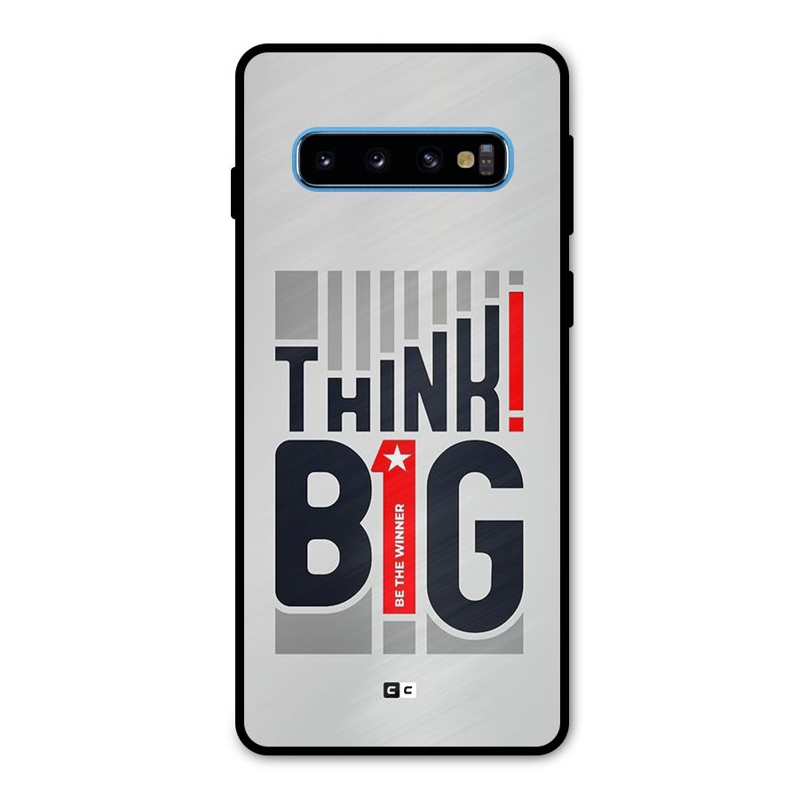 Think Big Metal Back Case for Galaxy S10