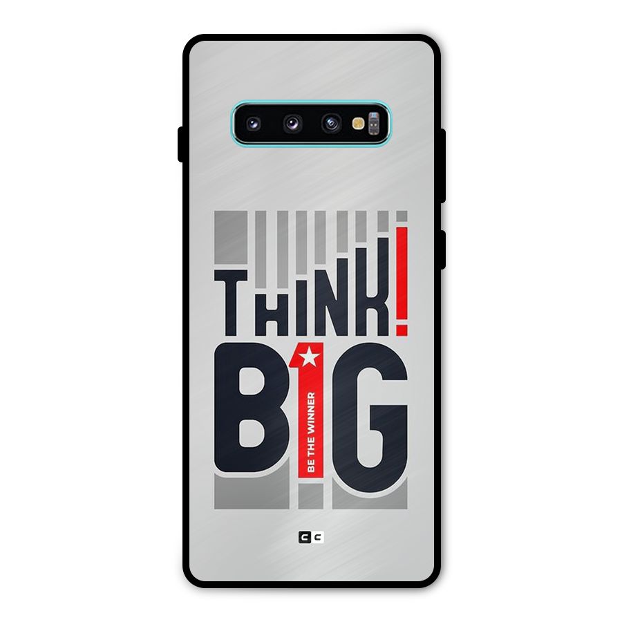 Think Big Metal Back Case for Galaxy S10 Plus