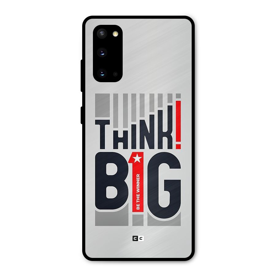 Think Big Metal Back Case for Galaxy S20
