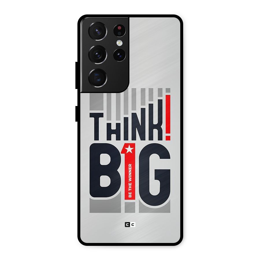 Think Big Metal Back Case for Galaxy S21 Ultra 5G