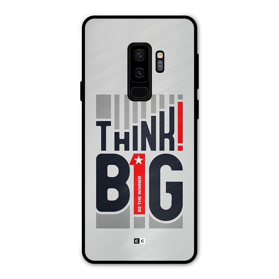 Think Big Metal Back Case for Galaxy S9 Plus