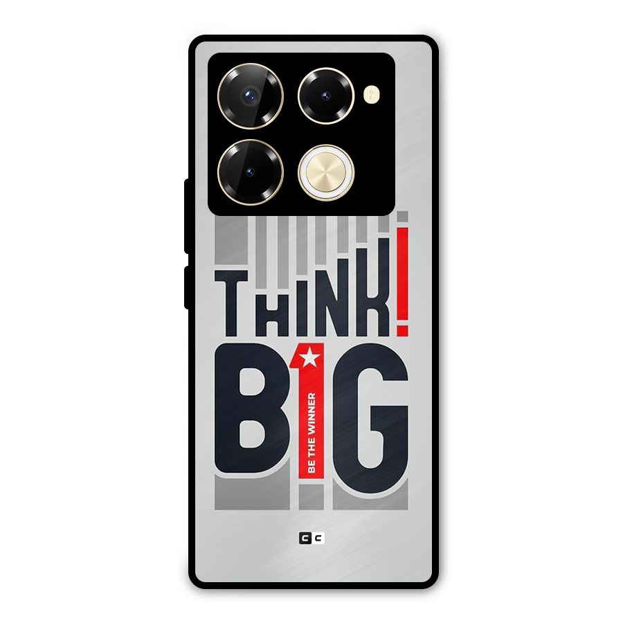 Think Big Metal Back Case for Infinix Note 40 Pro Plus