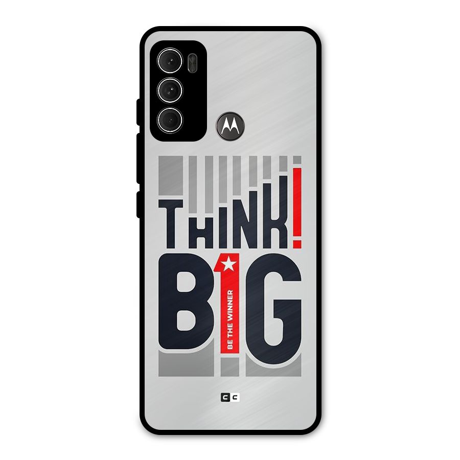 Think Big Metal Back Case for Moto G60