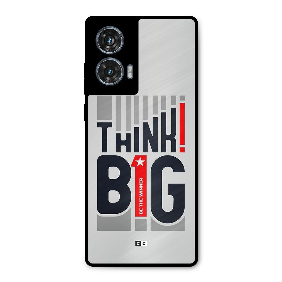 Think Big Metal Back Case for Motorola Edge 50 Fusion