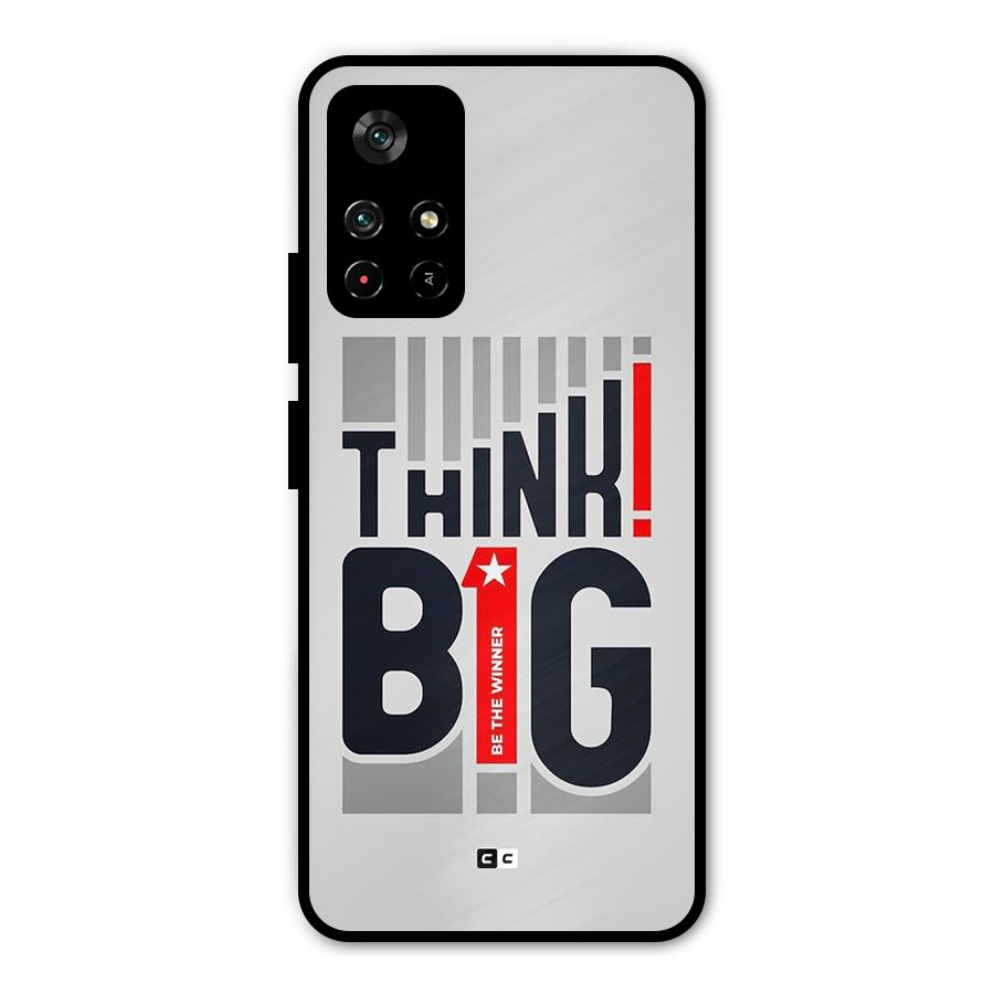 Think Big Metal Back Case for Poco M4 Pro 5G