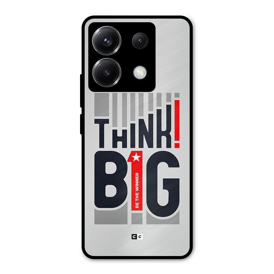 Think Big Metal Back Case for Poco X6