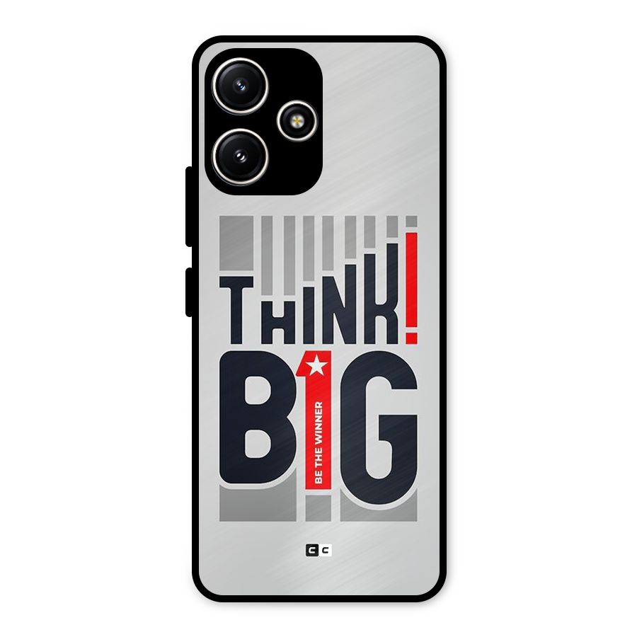 Think Big Metal Back Case for Redmi 12 5G