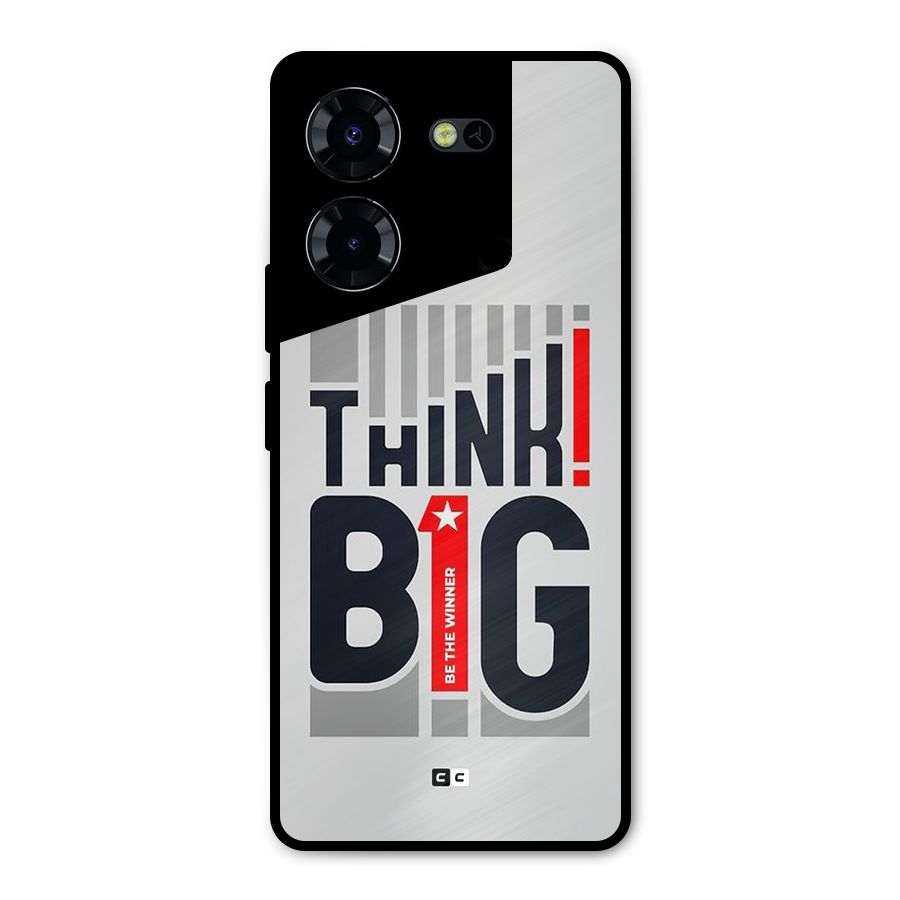 Think Big Metal Back Case for Tecno Pova 5 Pro 5G