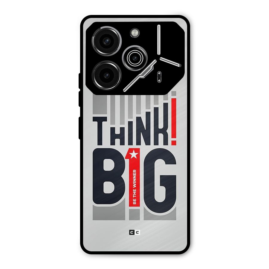 Think Big Metal Back Case for Tecno Pova 6 Pro