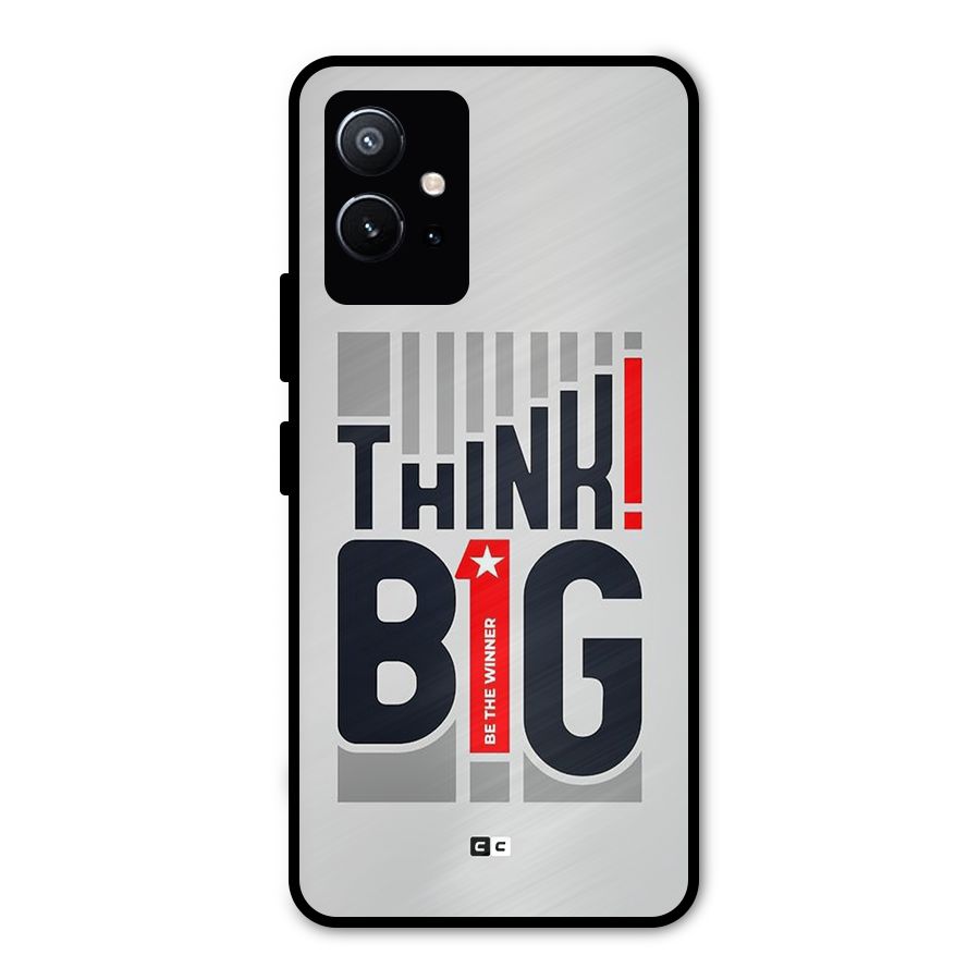 Think Big Metal Back Case for Vivo T1 5G
