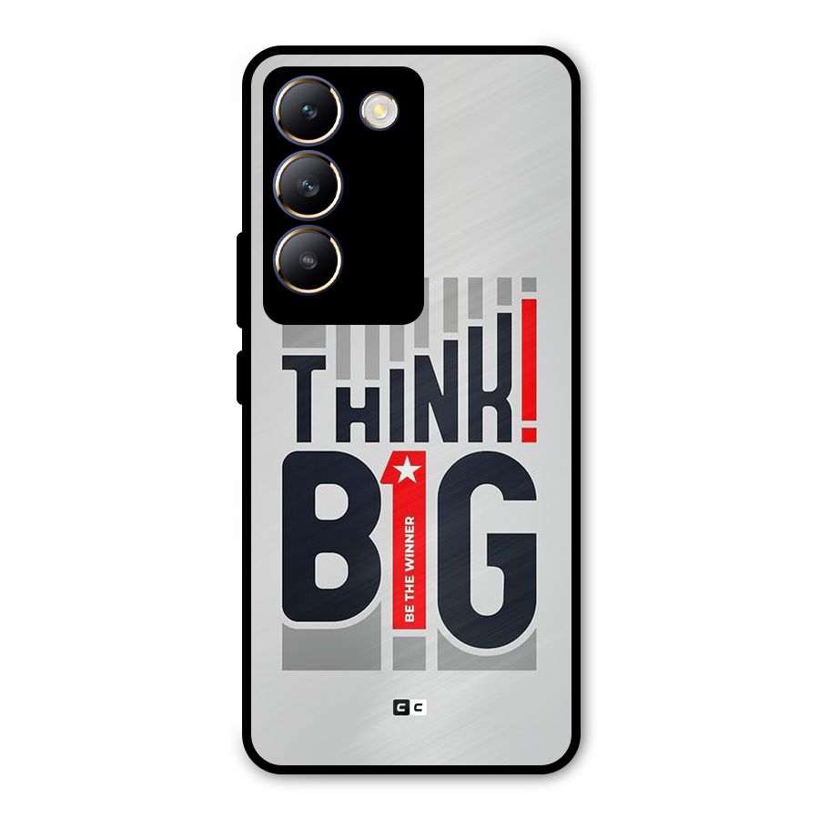 Think Big Metal Back Case for Vivo T3 5G
