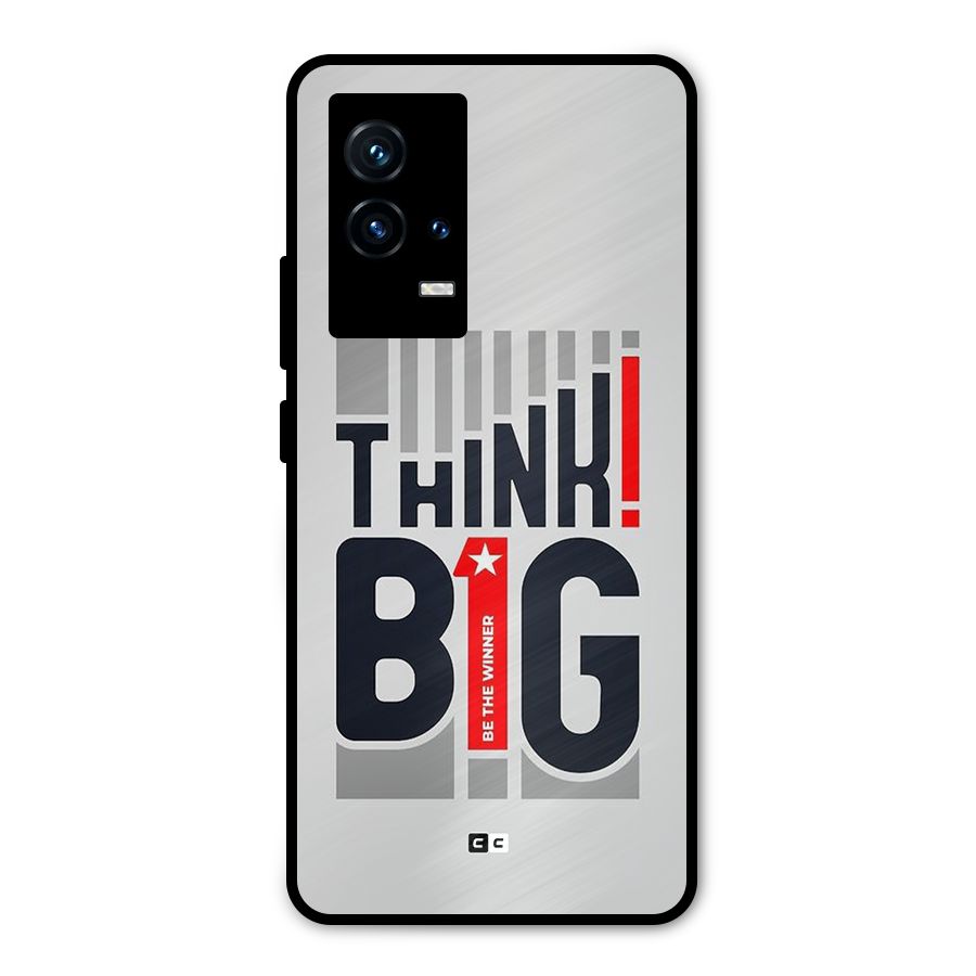 Think Big Metal Back Case for iQOO 9 5G