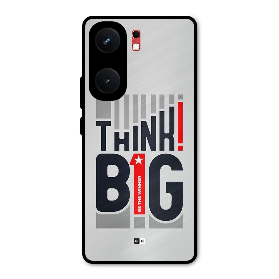 Think Big Metal Back Case for iQOO Neo 9 Pro