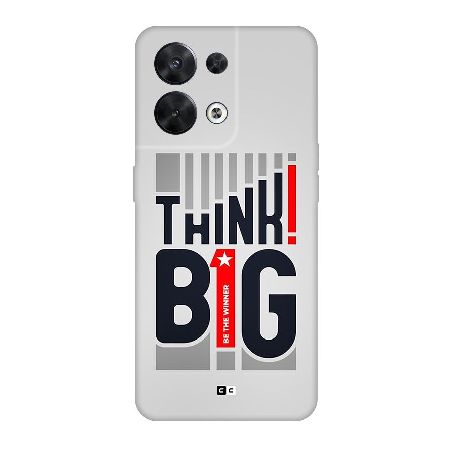 Think Big Original Polycarbonate Back Case for Oppo Reno8 5G