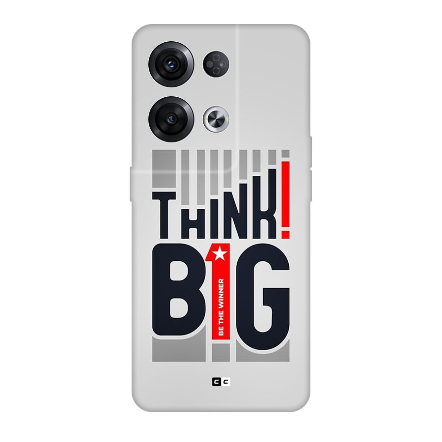 Think Big Original Polycarbonate Back Case for Oppo Reno8 Pro 5G