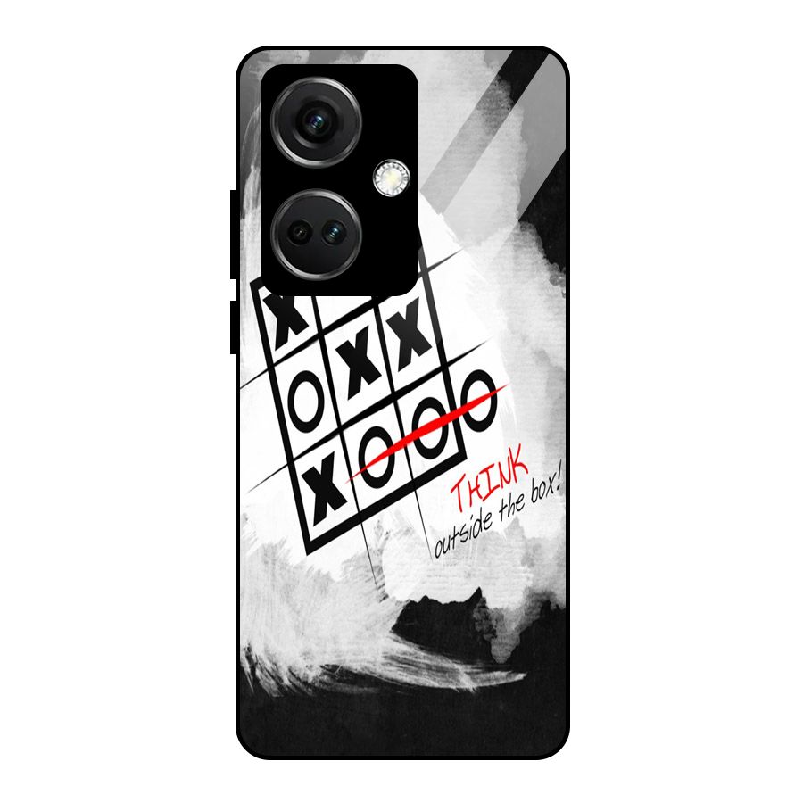 Think Box Glass Back Case for OnePlus Nord CE 3 5G