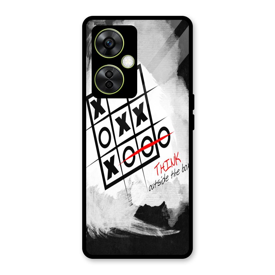 Think Box Glass Back Case for OnePlus Nord CE 3 Lite