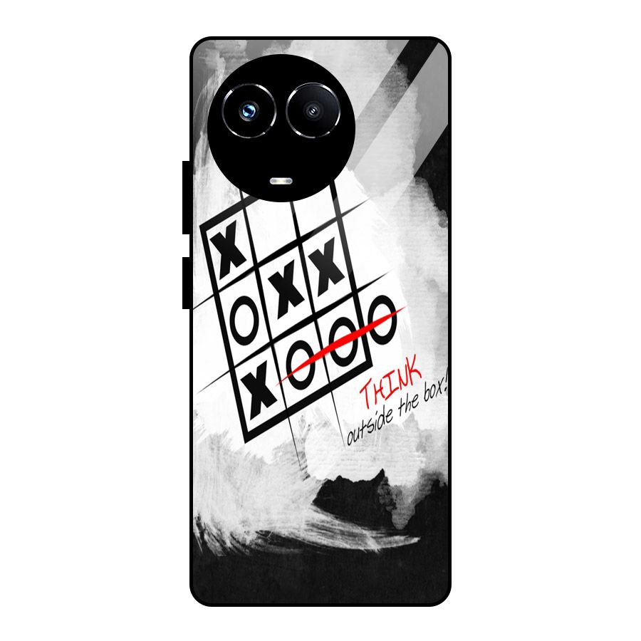 Think Box Glass Back Case for Realme Narzo 60X