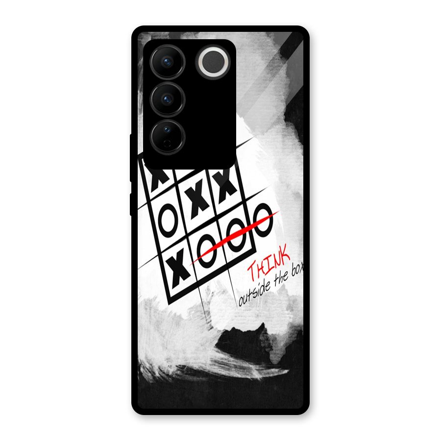 Think Box Glass Back Case for Vivo V27