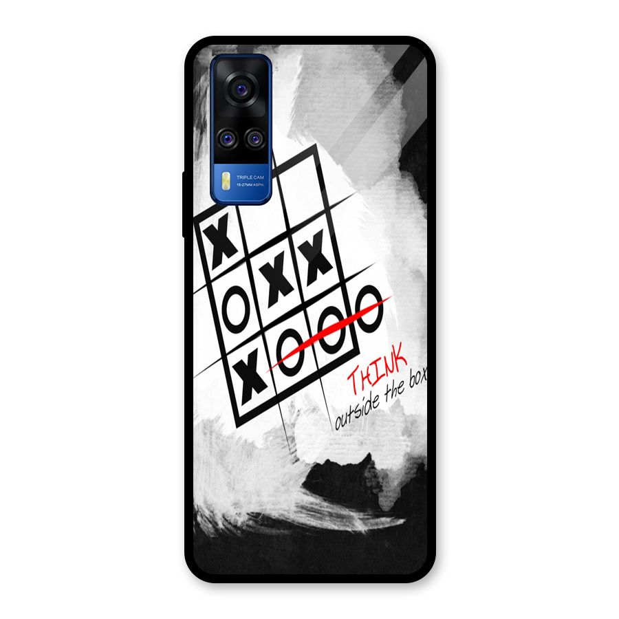 Think Box Glass Back Case for Vivo Y31