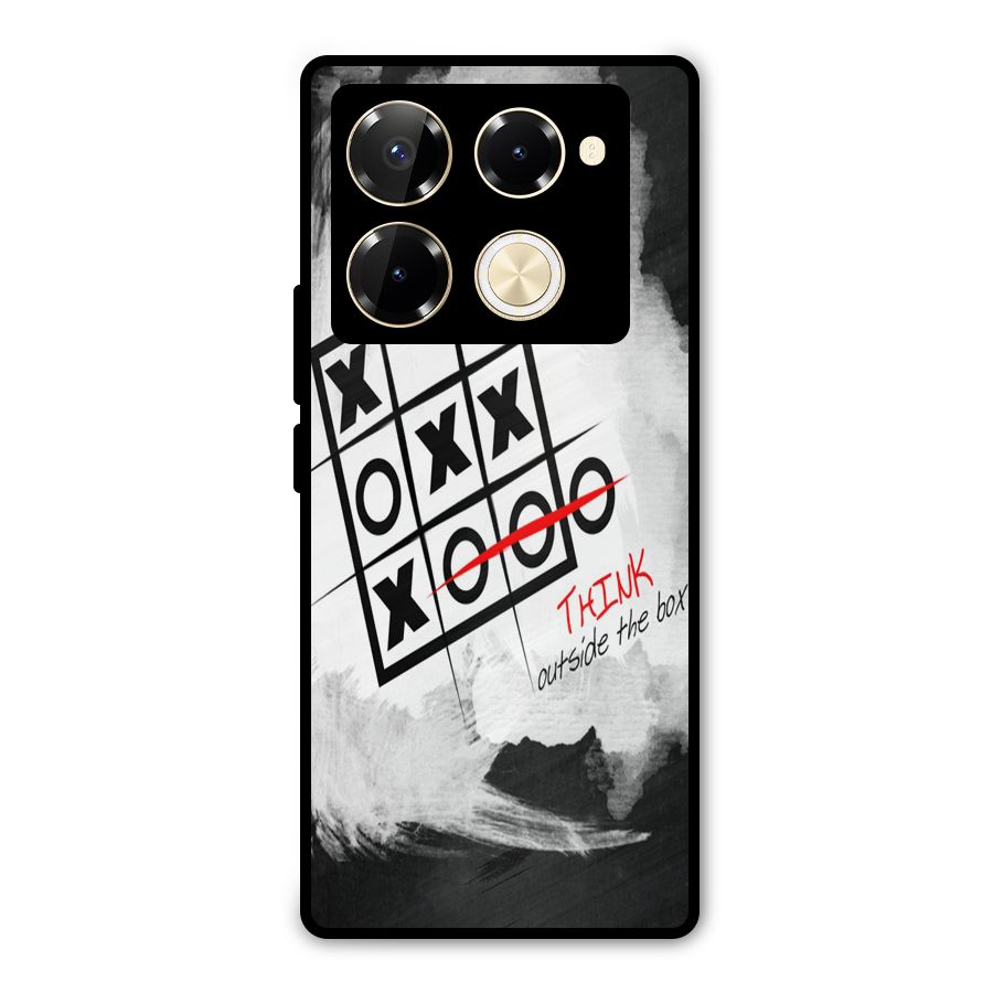 Think Box Metal Back Case for Infinix Note 40 Pro